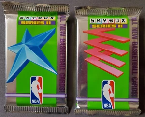 1991/92 Skybox basketball series II unopened packs (Quantity 2). Possible Jordan - Picture 1 of 2
