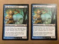 2x X2 Sygg, River Cutthroat Shadowmoor MP MTG Magic The Gathering 2008 176/301