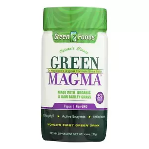 Green Foods Dr Hagiwara Green Magma Barley Grass Juice Powder - 250 Tablets - Picture 1 of 2