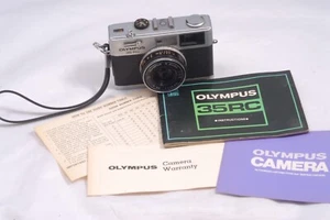 Cámara fotográfica telémetro Olympus 35 RC 35 mm con E. ¡LENTE Y MANUAL Zuiko 1:2.8 42 mm!! - Imagen 1 de 6