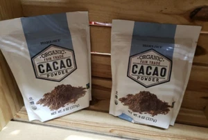 2 Pack Trader Joe’s Organic Fair Trade Cacao Powder 8 oz. Each NEW - Picture 1 of 7