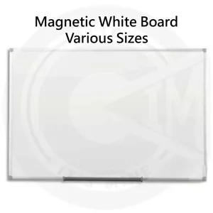 Magnetisches Whiteboard trocken abwischbar Notiz Memoboard Büro Meeting Schule Zuhause - Bild 1 von 5