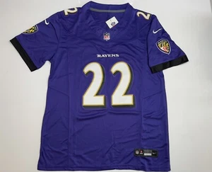 Camiseta mediana Derrick Henry #22 Vapor FUSE púrpura Baltimore Ravens nueva con etiquetas - Imagen 1 de 11