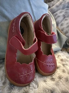 Livie & Luca Shoes Astrid Red Leather Size 10 - Picture 1 of 6
