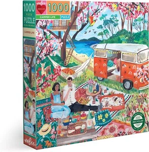 eeBoo Puzzle 1000 Teile Camperleben