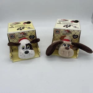Lot Of 2 New Pound Puppies Newborns (2019 & 2021, Classic 80s Collection) Hasbro - Picture 1 of 9