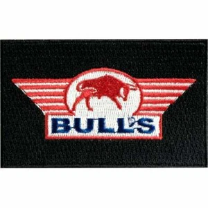 Bulls Darts Iron On Patch Professional Woven Badge Sew or Iron On - Picture 1 of 1