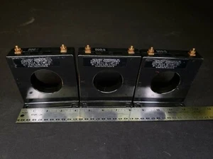 QTY3 - GE 6ASFT-901 Current Transformer Set 900:5 Ratio - TESTED - Picture 1 of 7