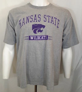 Vintage Kansas State T-Shirt Herren XL grau KSU Wildcats NCAA Choice Apparel - Bild 1 von 7