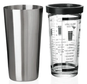 Boston Shaker Glaseinsatz 600 ml Cocktailshaker Bostonshaker Mixbecher Cocktail - Picture 1 of 1