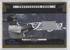 2005 Playoff Prestige Prestigious Pros Gold Jerseys /25 Vernon Wells #PP-26