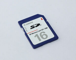 Genuine Canon 16MB SD Card, SD Memory Card,SDC-16MB