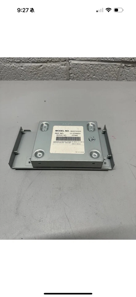 2008 Subaru Tribeca Navigation System Control Module 86257xa20a Foto 1 de 1