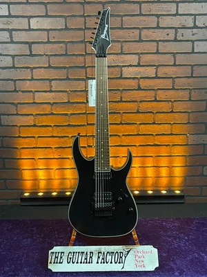 Ibanez RG7420EXBKF 7弦电吉他-黑色扁平 — 第 1/4 张图片