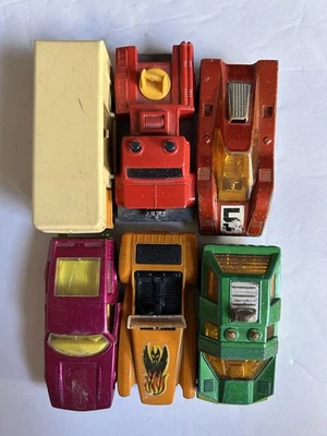 Lote Matchbox 6 años 70 - Bora Planet Scout 7 Hustler Lotus 40 Caballo-caja Bomberos Foto 1 de 4