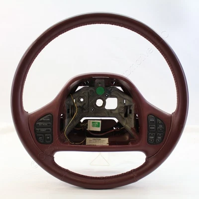 OEM F77Z3600AA Leather Steering Wheel for 1997 Ford Explorer Ranger Mountaineer - Image 1 of 4