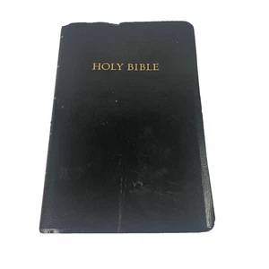 Vintage 2003 Thomas Nelson KJV Holy Bible Giant Print Reference Red Letter Black - Picture 1 of 24