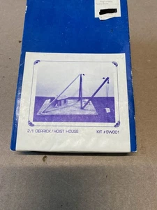 Scale House 2in1 Derrick/Hoist House Kit SW001 HO Scale - Picture 1 of 3