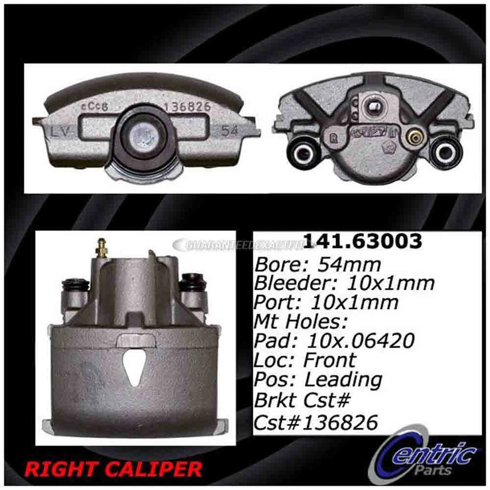 For Dodge Neon 2000-2005 Centric Front Right Brake Caliper TCP - Image 1 of 2