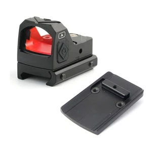 Mini Reflex Optik Visier Zielfernrohr Rotpunktvisier Shake Awake 2 MOA Gewehr Pistolenhalterung - Bild 1 von 8