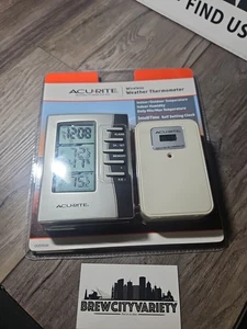 NEW AcuRite Digital Wireless Weather Thermometer Indoor/Outdoor, 00590AI - Picture 1 of 7