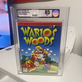 Wario's Woods (Nintendo NES, 1994) VGA 8.5+NM
