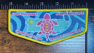 Unami Lodge One Section E17 Conclave OA WWW Puerto Rico Guajataka BSA Flap - Picture 1 of 1