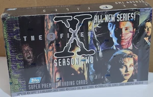 THE X FILES SEASON TWO TOPPS SUPER PREMIUM TRADING CARDS NEW SEALED - Picture 1 of 3
