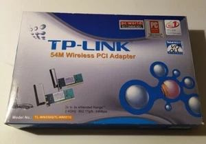 TP-LINK 54M Wireless PCI ADAPTER TL-WN550G / TL-WN551G - Afbeelding 1 van 5