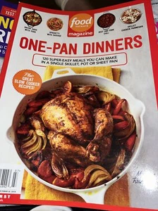 Food Network Magazine One-Pan Dinners 120 Super-Easy Meals in Single Skillet P17 - Picture 1 of 3