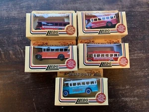 Lledo Lot x5 Diecast Bus Coach Oxford Pennine Sutton Stafford London Model - Picture 1 of 9