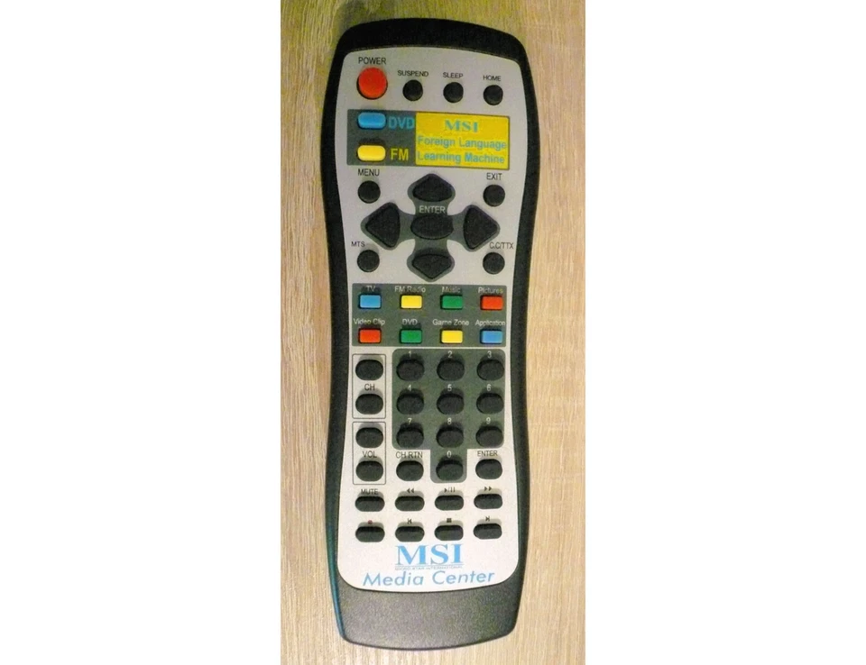 MSI - Media Center Fernbedienung Neuwertig - Bild 1 von 1