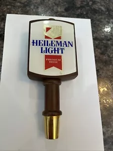 Mango de grifo de cerveza ligero Heileman de madera vintage, años 70 - Imagen 1 de 5