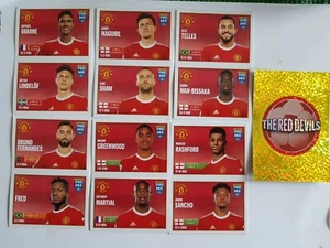 PANINI FIFA 365 2022 MANCHESTER UNITED STICKER LOT 7 - Zdjęcie 1 z 1