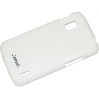 Custodia Jekod Originale Super Cool Case Cover Per Lg Nexus 4 E960 Bianca White - Immagine 1 di 3