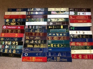 Collection job lot of 54 leather bookmarks - Foto 1 di 5