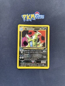 JCC Pokémon Tyranitar Neo Discovery 12/75 Holo Raro HP. - Imagen 1 de 3