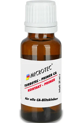 Microtec CA Primer | 25ml | Pretratamiento de Superficies | para PP, PE, Silicona