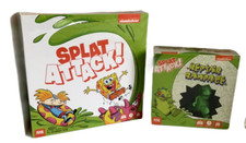 Splat Attack Reptar Rampage Food Fight Nickelodeon Lot 2 Rugrats Zim NEW Sealed
