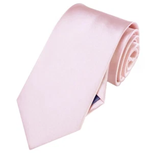 Men's Baby Pink Tie - Picture 1 of 1