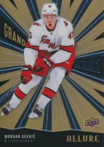 2020-21 UD Allure GRAND ENTRANCE #6 MORGAN GEEKIE - Carolina Hurricanes - Bild 1 von 1