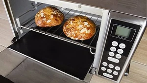 Toaster Oven Liner - Nonstick Heavy Duty Teflon Reusable BPA Free Baking Mat - Picture 1 of 7