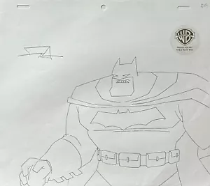 BATMAN Original Production Drawing B13 LOTDK Frank Miller SIGNED BTAS COA OPD - Picture 1 of 1