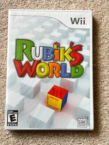 Nintendo Wii Rubiks World Game Factory Video CD Game New Sealed - Picture 1 of 5