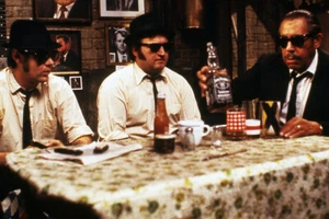 The Blues Brothers Cab Calloway John Belushi Dan Aykroyd With Drinks 18x24Poster - Picture 1 of 1