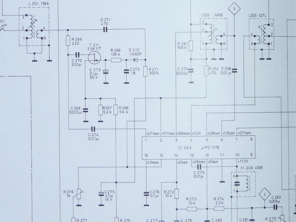 Diagramas esquemáticos - Esquema para Grundig TK 25 Foto 1 de 1