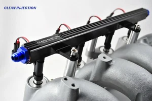 fit Nissan 180sx 240sx s13 SR20 SR20DET bosch ev14 850cc Fuel Injectors rail - Picture 1 of 7