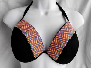 Shade & Shore Underwire Padded Plunge Bikini Top Size 36DD - Imagen 1 de 8
