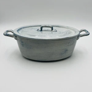Made in Italy für Casafina ovale Backschale mit Deckel blau weiß - Bild 1 von 11