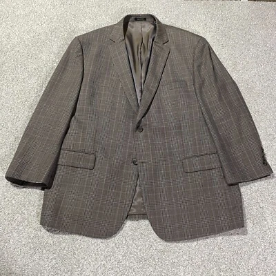 Pronto Uomo Platinum 100% Wool Sport Coat Gray Blue 48L *Sleeves Fit as a Short* - Image 1 of 4